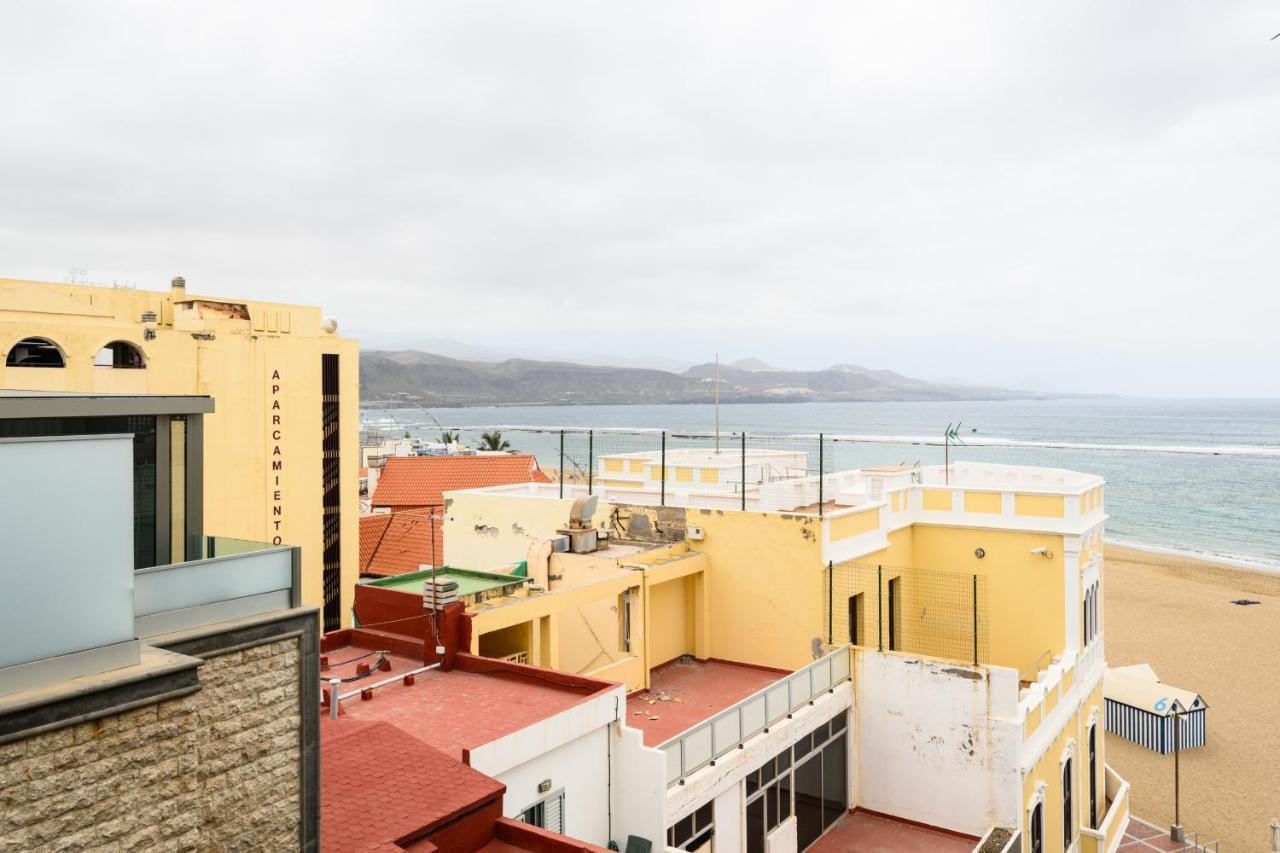 Estudio Con Vistas Al Mar En Las Canteras Las Palmas de Gran Canaria Luaran gambar