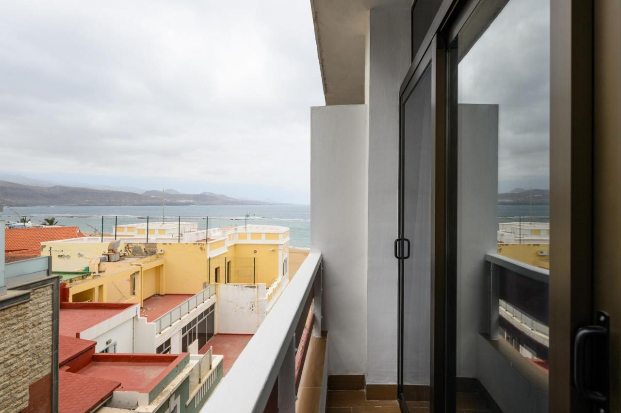 Estudio Con Vistas Al Mar En Las Canteras Las Palmas de Gran Canaria Luaran gambar